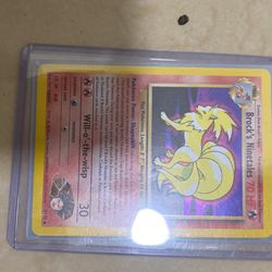 Brocks Ninetails $60