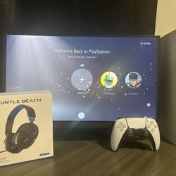 Ps5 disc console box included 
