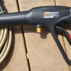 Pressure Powder Washer Gun w/ extension + 25ft. Hose and Nozzle tip Set