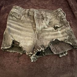 Black American Eagle Jean Shorts, Size 2 Womans.