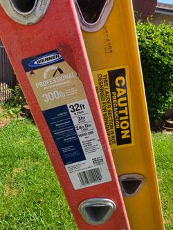 Werner 35' extension ladder