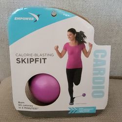 Empower Cardio Calorie Blasting Skipfit Ankle Attached Ball Workout Exercise 