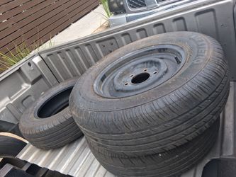 C10 rims 3 rims 4 tires