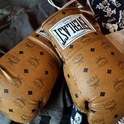 MCM X EVERLAST LEATHER BOXING GLOVES