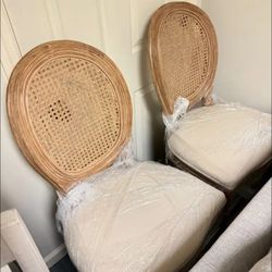 Two French-Style Bar Stools – Excellent Condition