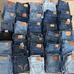 Woman’s Jeans (Levi, Hollister, N More) 
