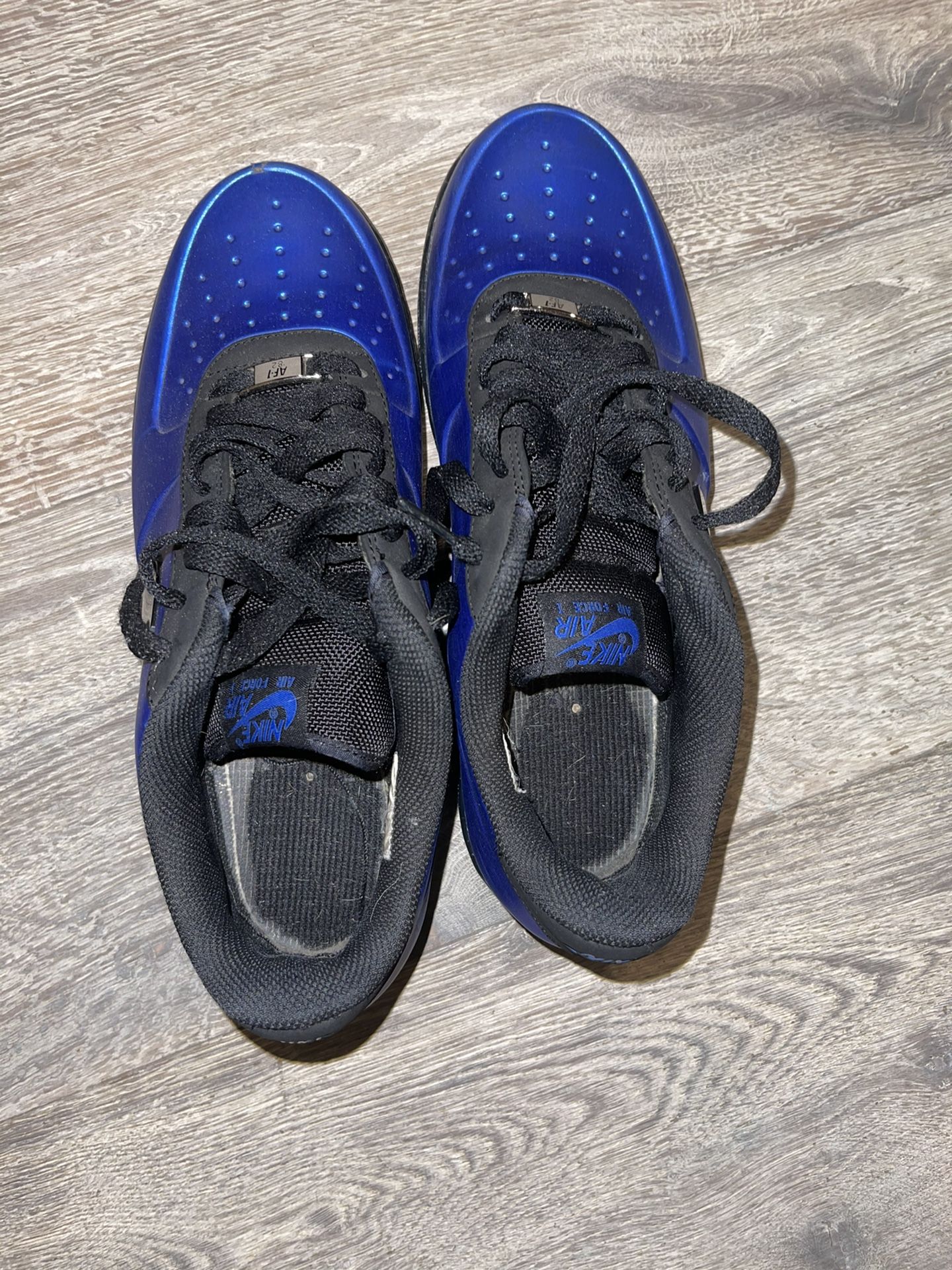 Nike Air Force Foamposite Pro Low Varsity Royal/Black