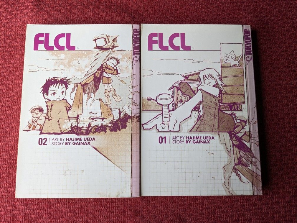 FlCl Fooly Cooly Manga Vol 1 And 2