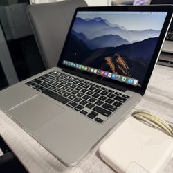 MacBook Pro 13.3” Retina/ 2.7GHz Intel i5/ 8gb ram/ 256gbSSD/MacOS Monterey 2024/ Gpu Iris / 95% 🔋