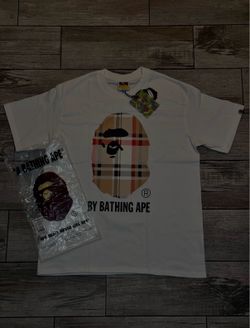 White bape x Burberry