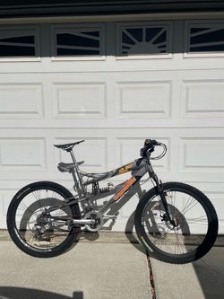 26” MONGOOSE 21 Speed Fat Tire Full Suspension Mountain Bike