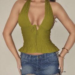Halter neck camisole 