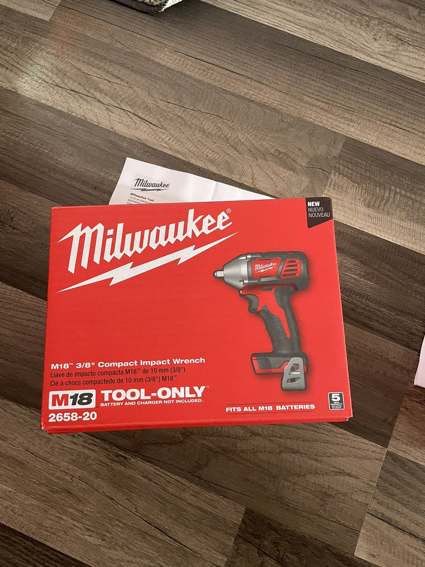 Milwaukee M18 3/8 Impact Gun