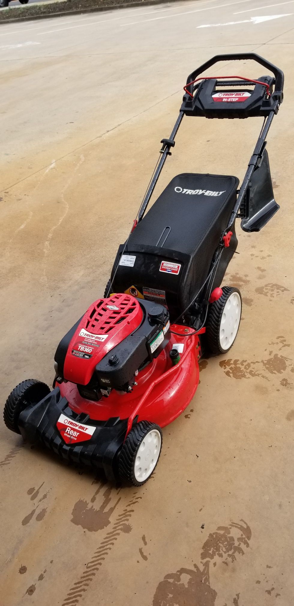 Troy bilt tb360 mower outlet