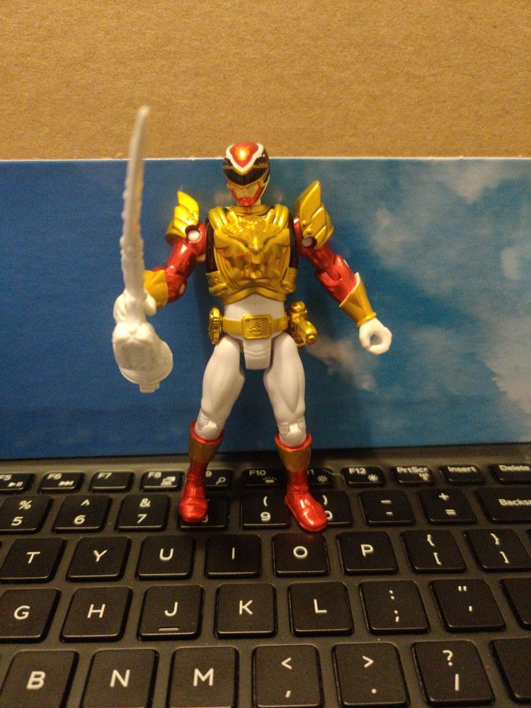 4" Bandai Red Power Ranger