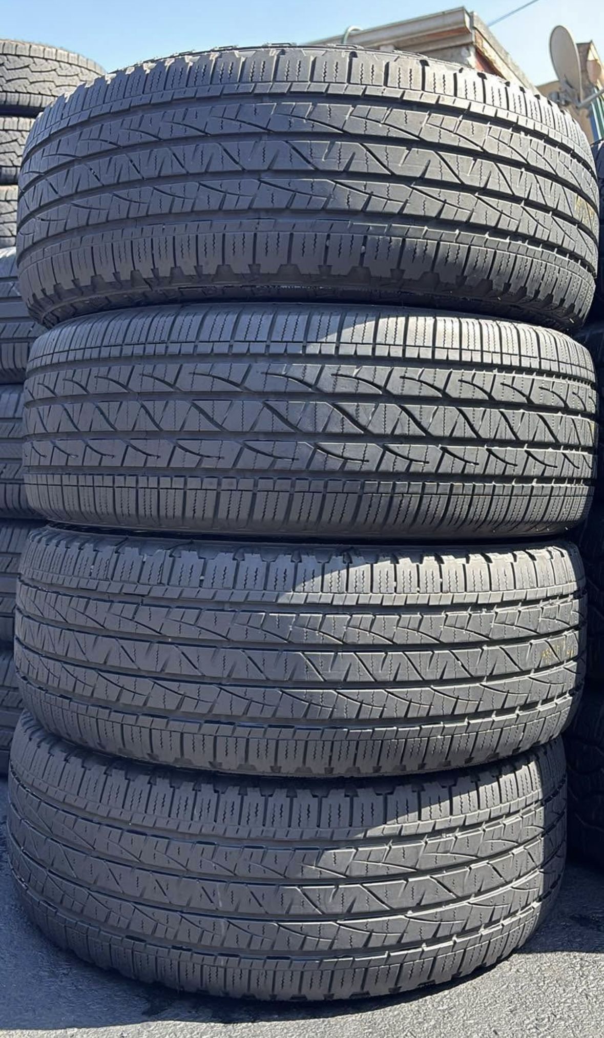 Set 245/60-18 Firestone Con El 80% De Vida 