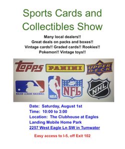 Tumwater Sports Card Show