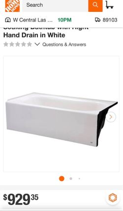 Princeton 60 in. x 30 in. Soaking Bathtub with Right Hand Drain in White