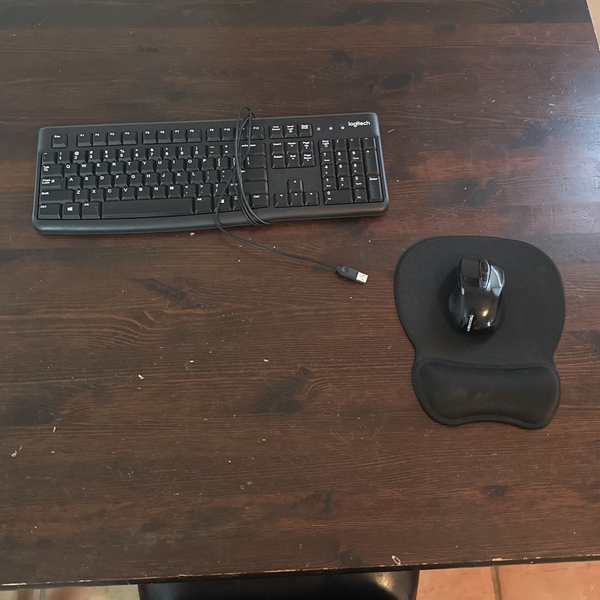 Keyboard+wireless mouse+mousepad Bundle 