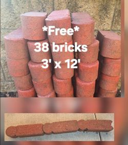 *FREE* Landscaping bricks