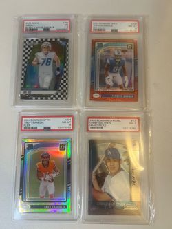 4 x PSA graded cards lot