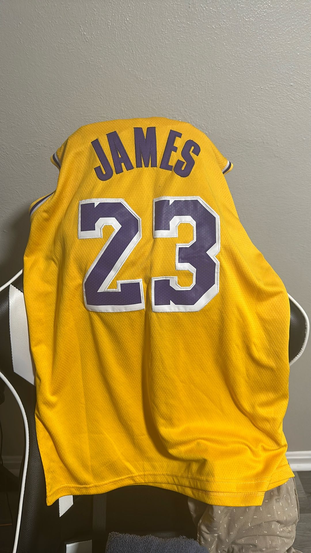 LeBron James Laker Jersey 