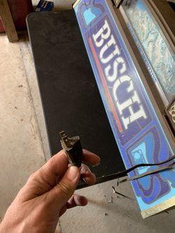 Vintage busch pool table light