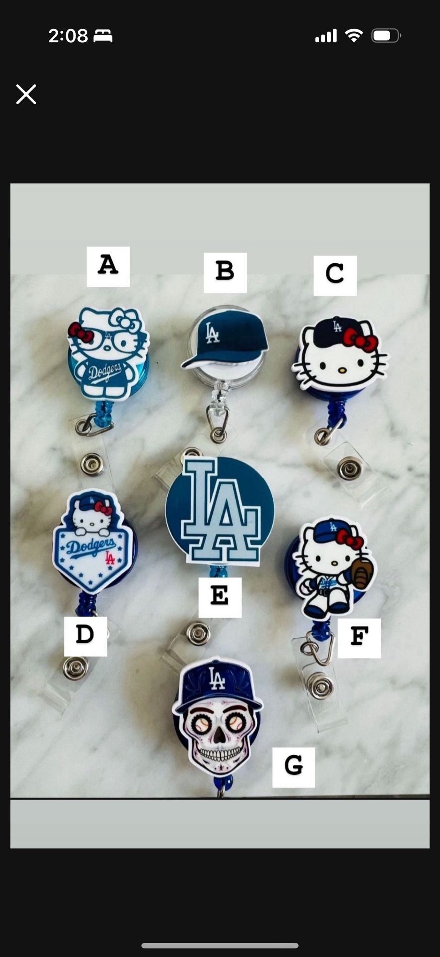 Dodgers Badge Reels