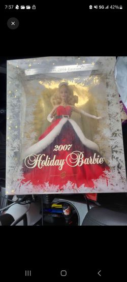 2007 holiday edition barbie
