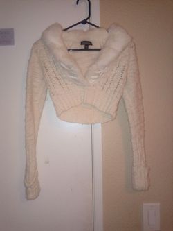 Long sleeve crop top
