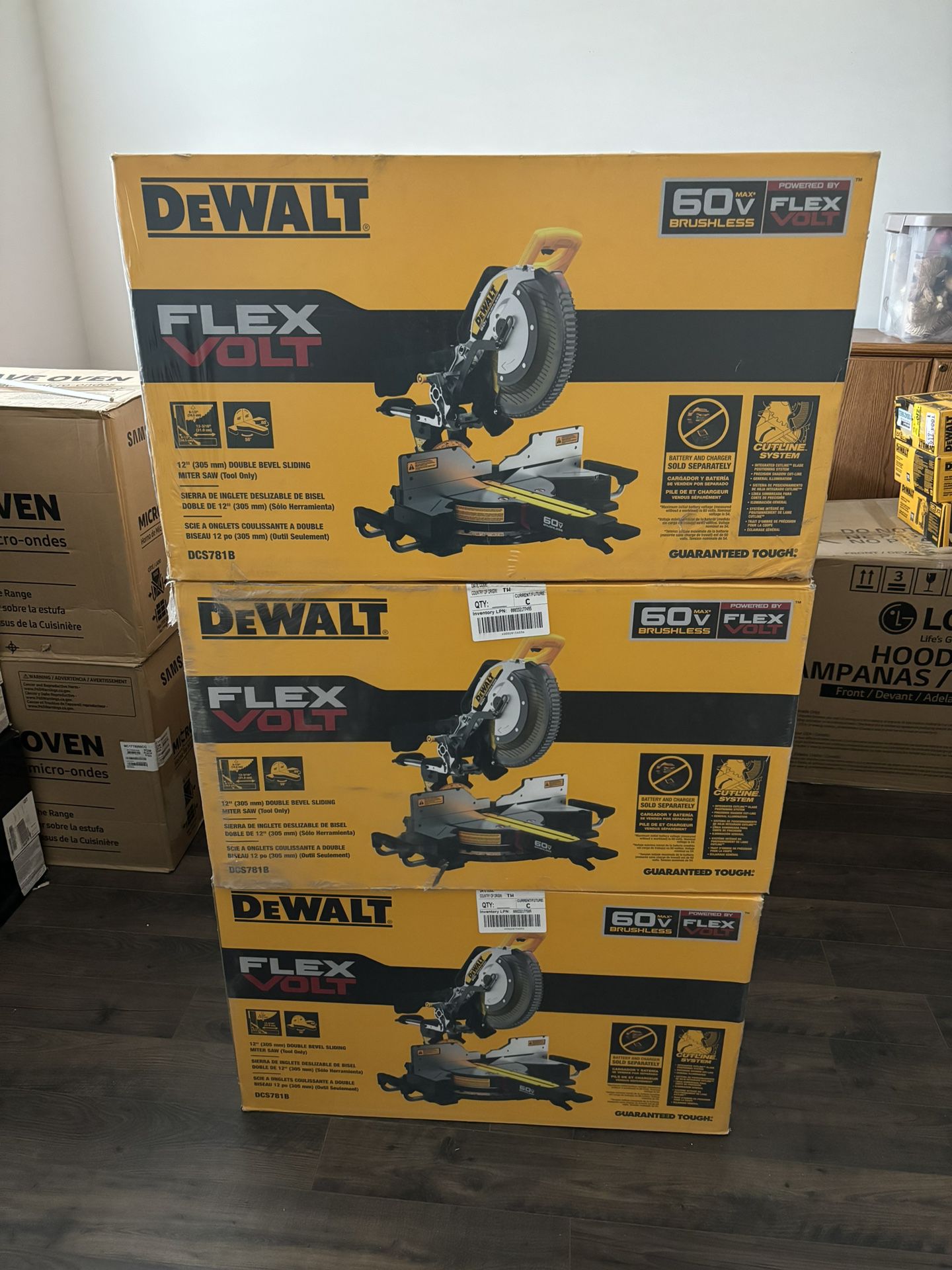 Dewalt 60V Cordless 12 In. Sliding Miter Saw - NEW IN BOX