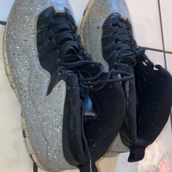 Jordan 10 Size 12 Gray