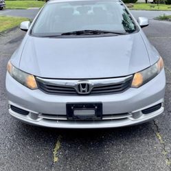 Silver Honda Civic 2012