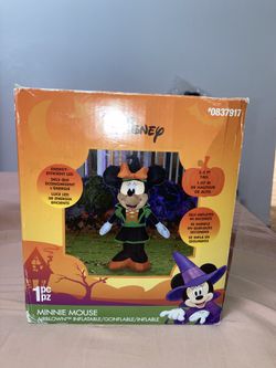 MINNIE MOUSE WITCH INFLATABLE