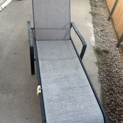 PATIO FURNITURE (BENCH AND CHAIR)
