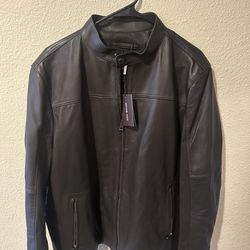 Michael Kors Mens Leather Jacket