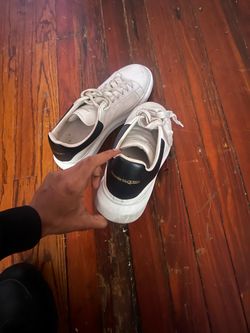 Alexander McQueen Oversized Sneakers White Black