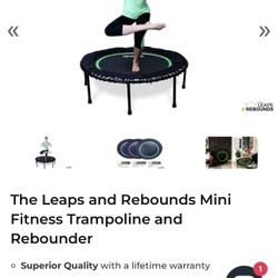 Rebounder Trampoline/ Great Exercise