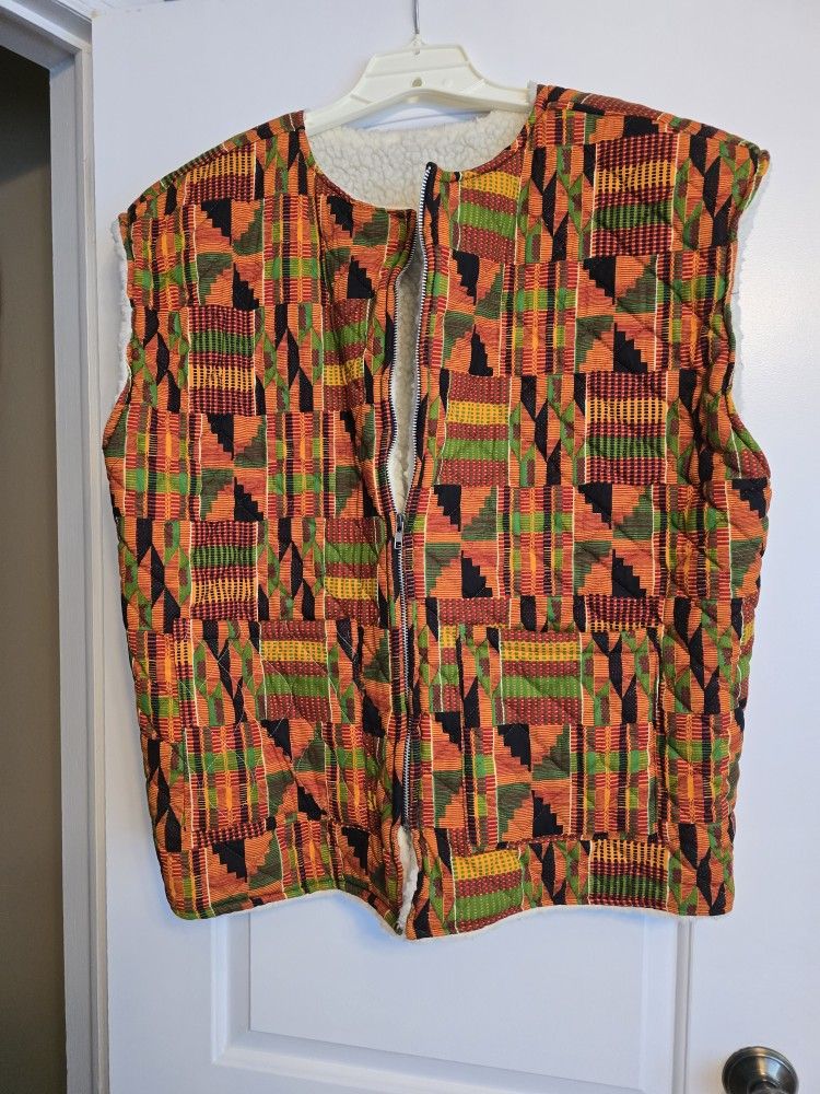 AFROCENTRIC LINED VEST