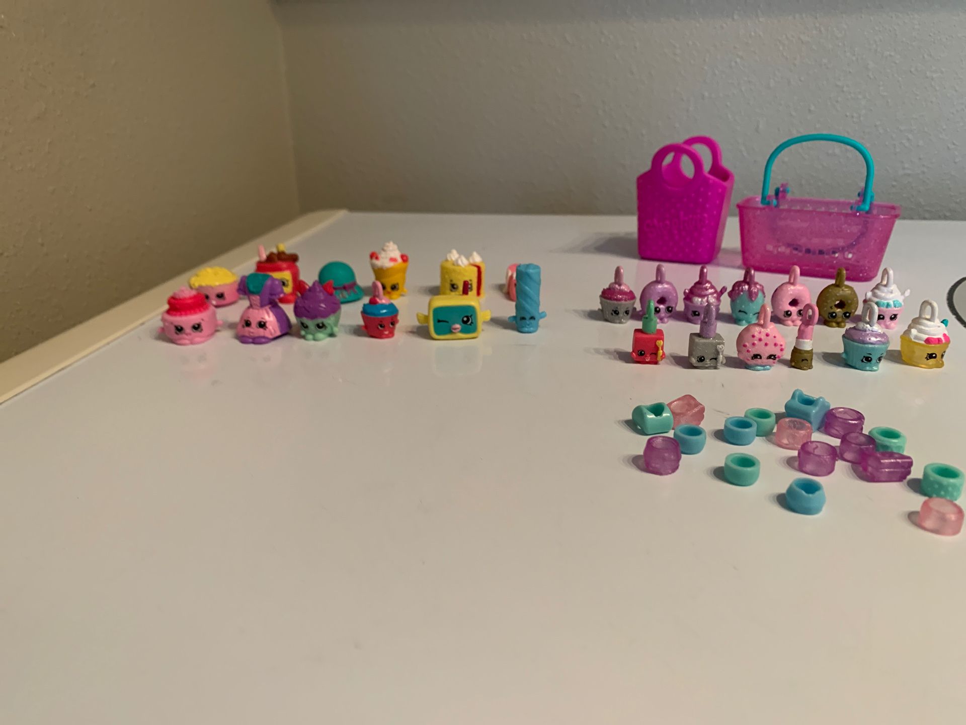 Shopkins, Shopkin charms, and beads