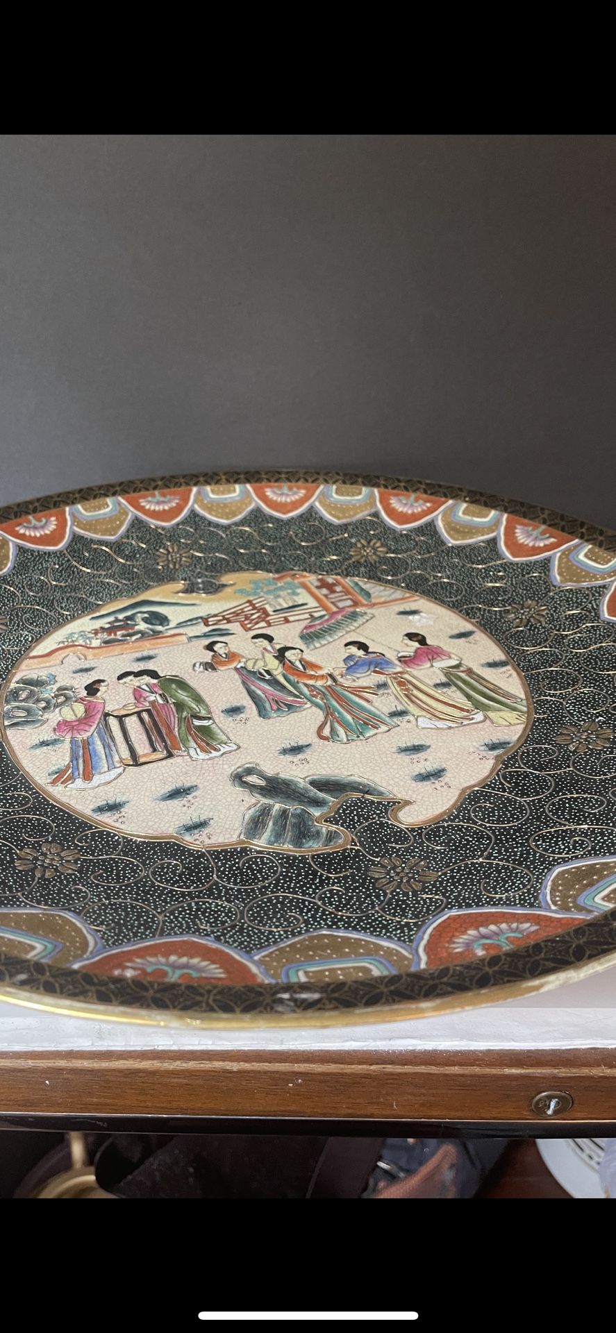 Chinese Antique Big Plate