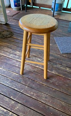 Wooden stool