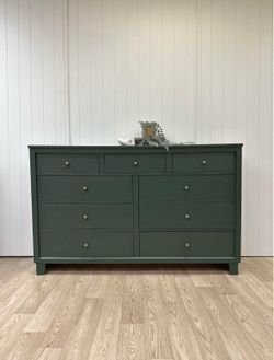 Dark Sage Green Dresser