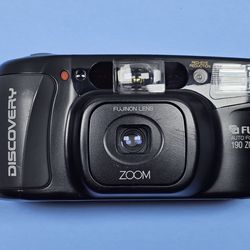 Fuji Discovery Auto Focus 190 Zoom Date 35mm Film Camera