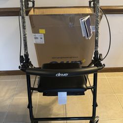 New Drive Rollator 300 Lb Max In Box 