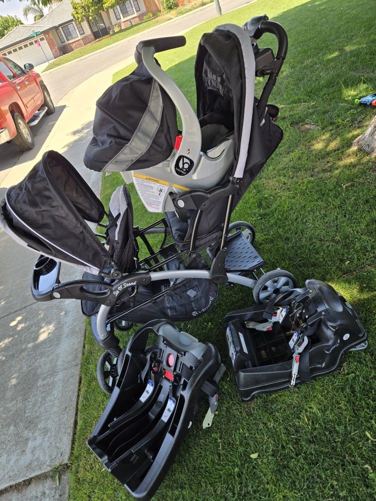 Baby Trend Double Stroller And Car Seat