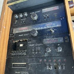 Old Stereo Equipment - Pilot Brand