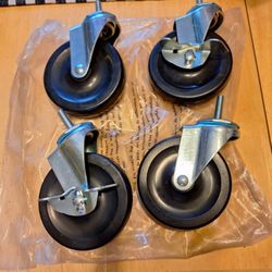 Set Of Heavy Duty Caster  Wheels. I Live By Harlem And Devon 