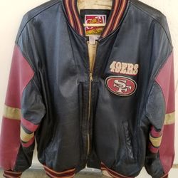 49ers Leather Jacket