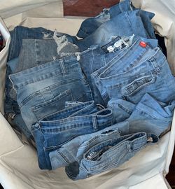 17 pair of jeans